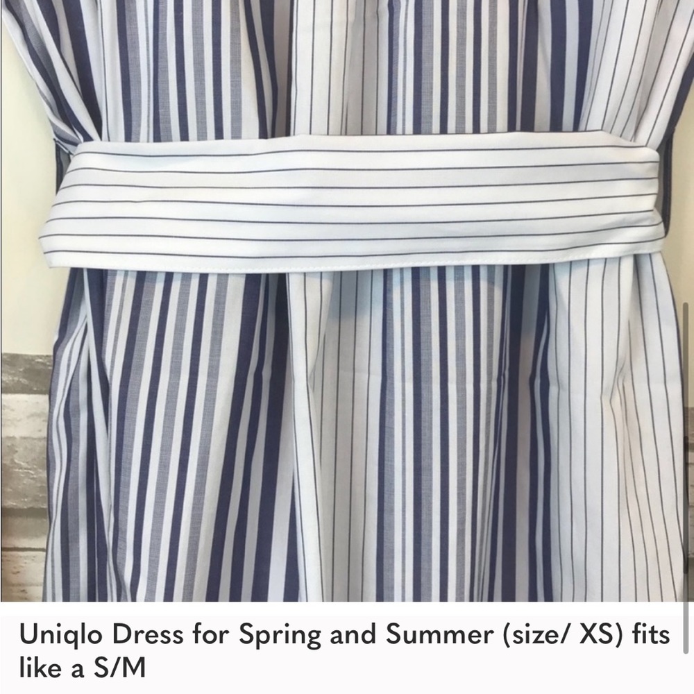 NWOT - Super cute striped Uniqlo Dress - Picture 6 of 6